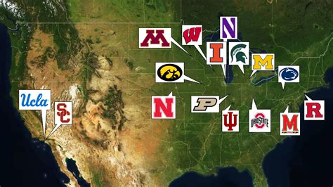 large map of minnesota|ACC edges Big Ten in college football season’s first of endless .